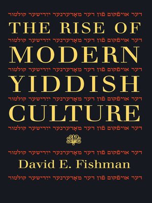 cover image of The Rise of Modern Yiddish Culture